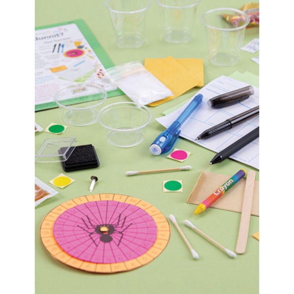 Genius Box Whodunnit Fingerprint Artwork Kids STEM Kit - Picture 3 of 6